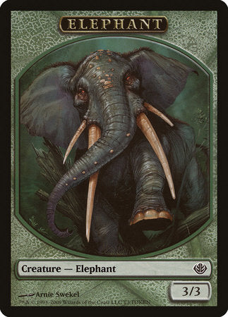 Elephant Token [Duel Decks: Garruk vs. Liliana Tokens] | Mindsight Gaming