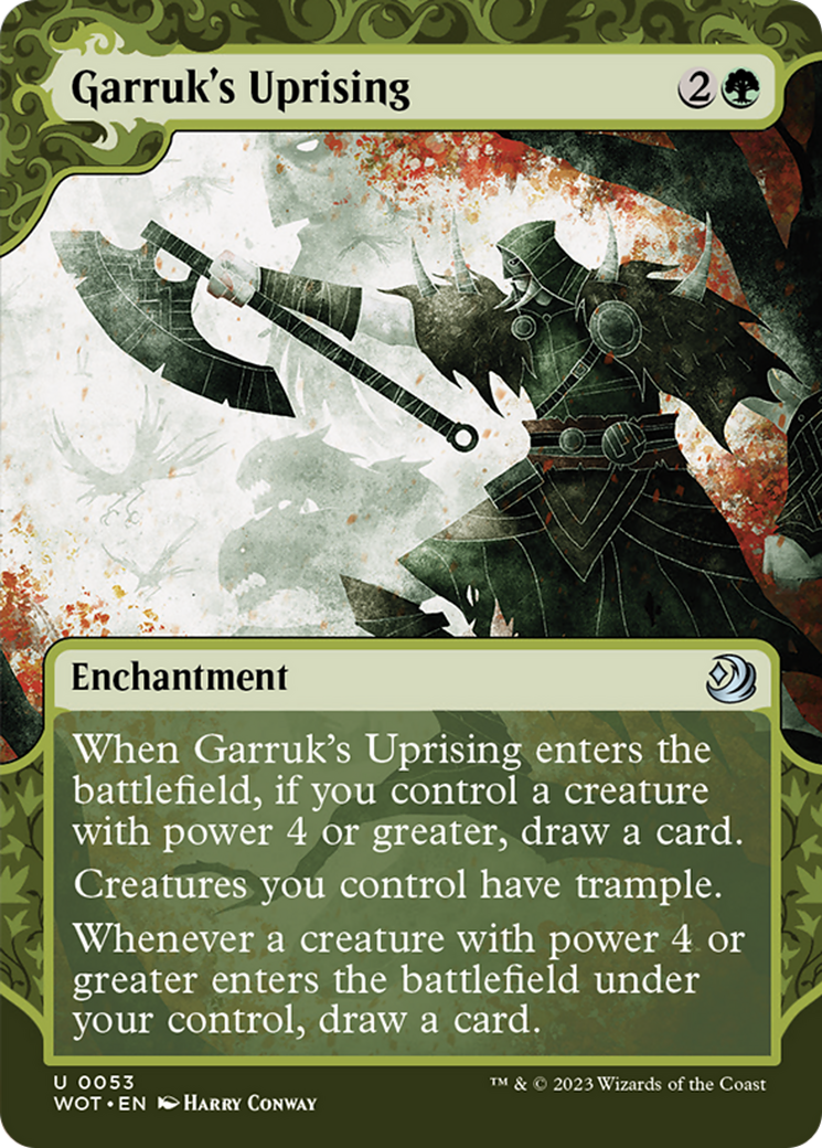 Garruk's Uprising [Wilds of Eldraine: Enchanting Tales] | Mindsight Gaming