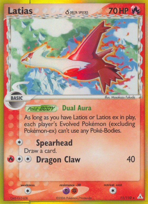 Latias (11/110) (Delta Species) [EX: Holon Phantoms] | Mindsight Gaming