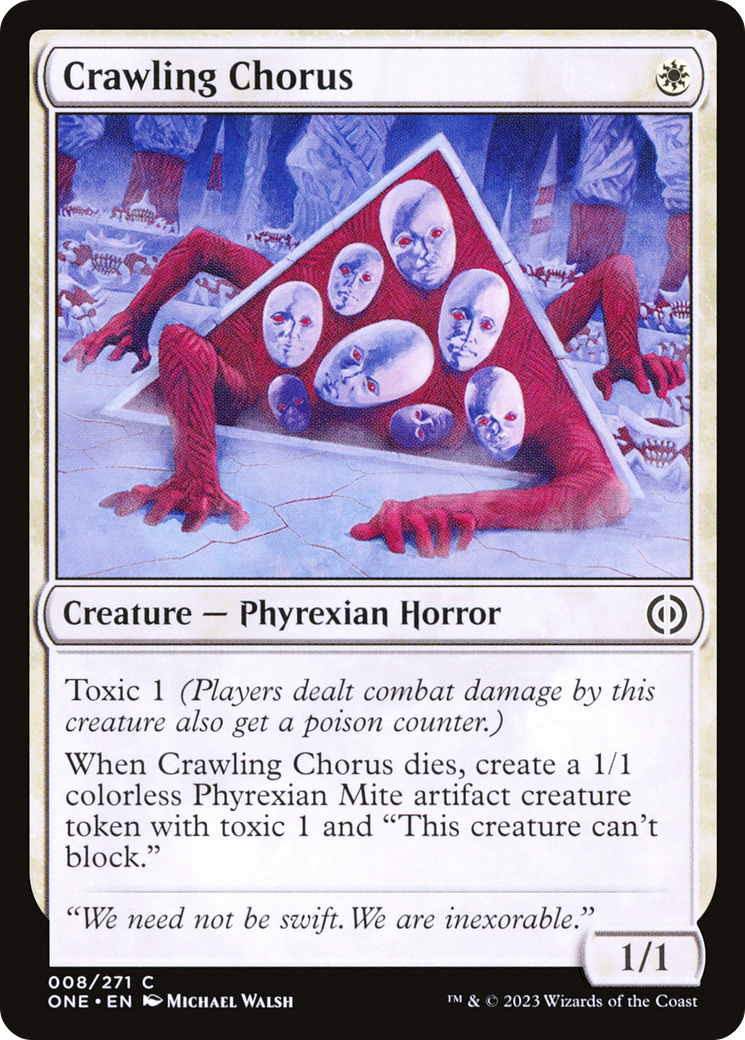 Crawling Chorus [Phyrexia: All Will Be One] | Mindsight Gaming