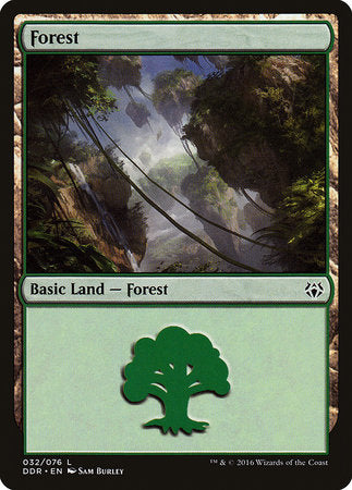 Forest (32) [Duel Decks: Nissa vs. Ob Nixilis] | Mindsight Gaming