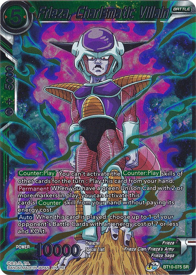 Frieza, Charismatic Villain (BT10-075) [Ultimate Deck 2022] | Mindsight Gaming