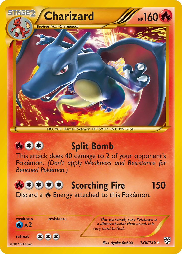 Charizard (136/135) [Black & White: Plasma Storm] | Mindsight Gaming