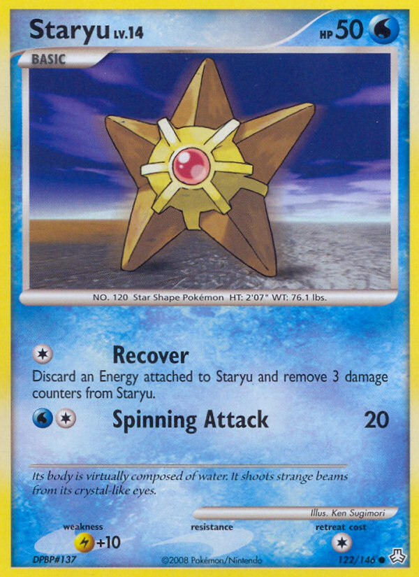 Staryu (122/146) [Diamond & Pearl: Legends Awakened] | Mindsight Gaming