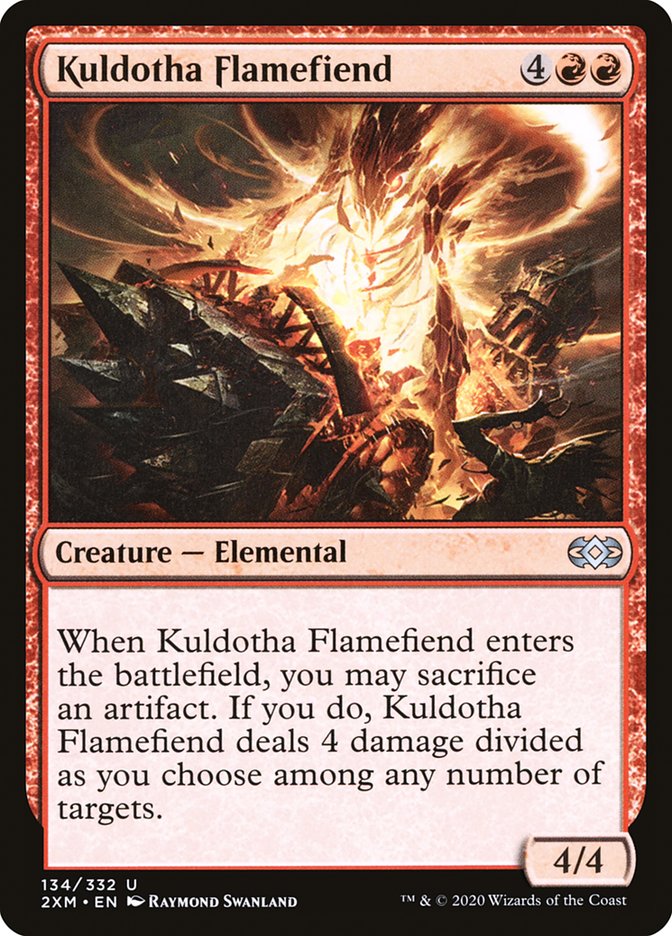 Kuldotha Flamefiend [Double Masters] | Mindsight Gaming