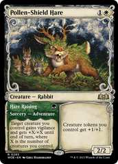 Pollen-Shield Hare // Hare Raising (Promo Pack) [Wilds of Eldraine Promos] | Mindsight Gaming