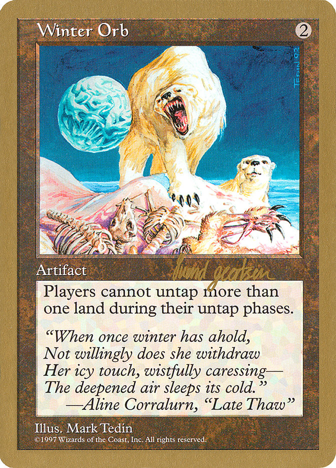 Winter Orb (Svend Geertsen) [World Championship Decks 1997] | Mindsight Gaming