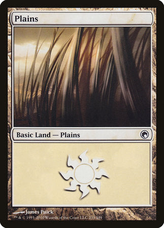 Plains (233) [Scars of Mirrodin] | Mindsight Gaming