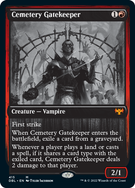 Cemetery Gatekeeper [Innistrad: Double Feature] | Mindsight Gaming