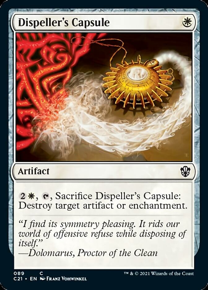 Dispeller's Capsule [Commander 2021] | Mindsight Gaming