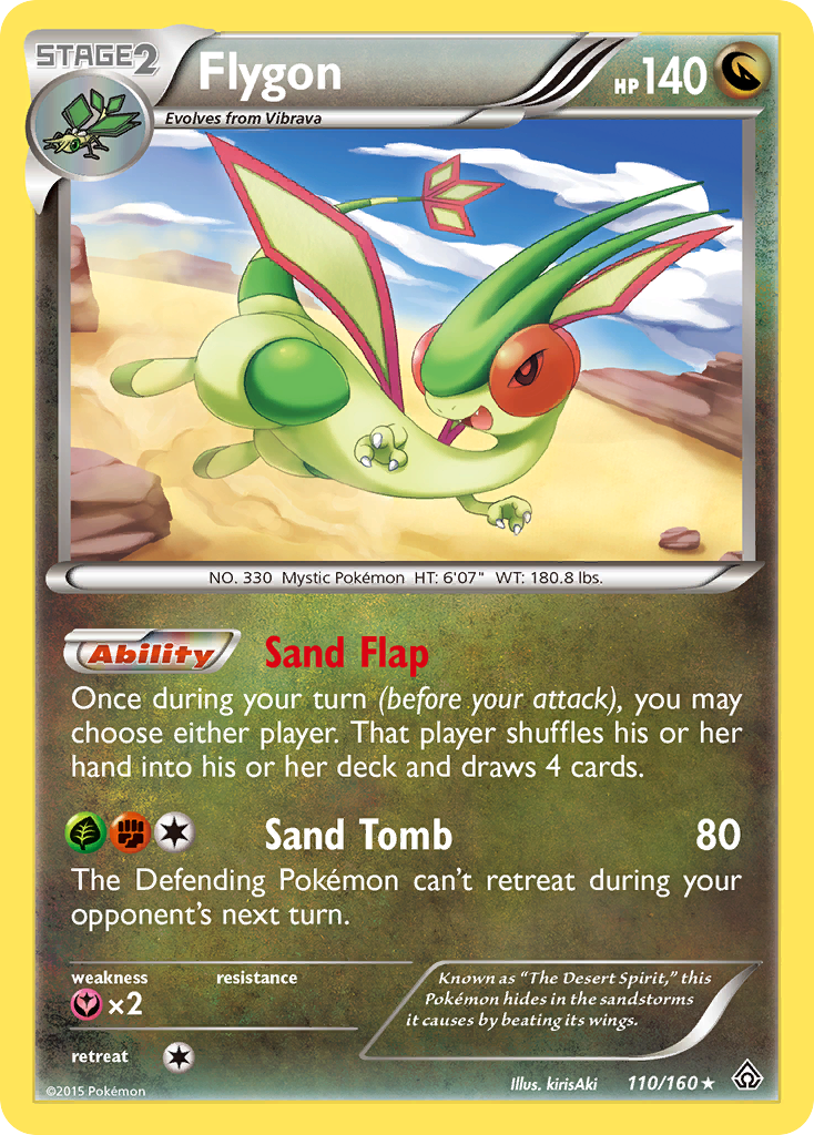 Flygon (110/160) [XY: Primal Clash] | Mindsight Gaming