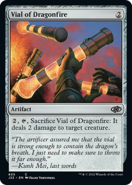 Vial of Dragonfire [Jumpstart 2022] | Mindsight Gaming