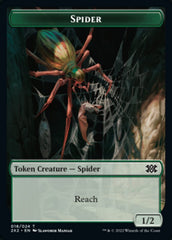 Spider // Soldier Double-sided Token [Double Masters 2022 Tokens] | Mindsight Gaming