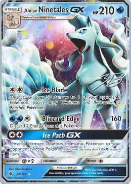 Alolan Ninetales GX (22/145) (Ice Path FTW - Zachary Bokhari) [World Championships 2017] | Mindsight Gaming