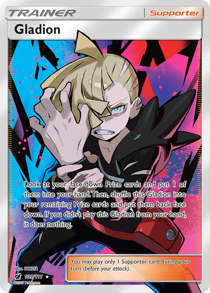 Gladion (109/111) [Sun & Moon: Crimson Invasion] | Mindsight Gaming