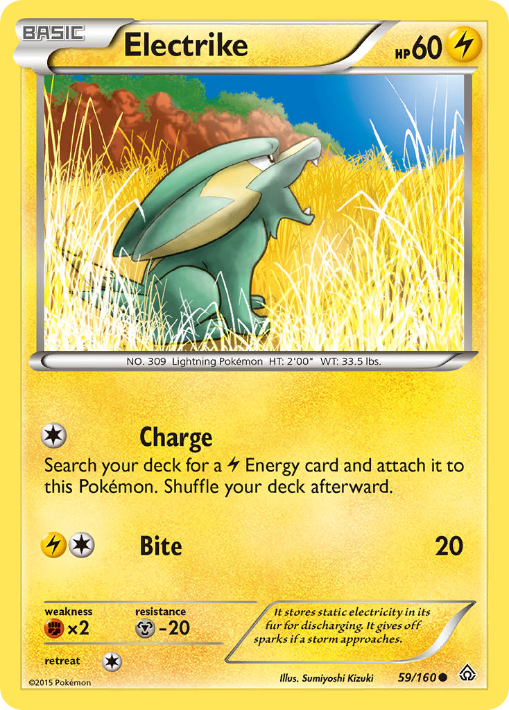 Electrike (59/160) [XY: Primal Clash] | Mindsight Gaming