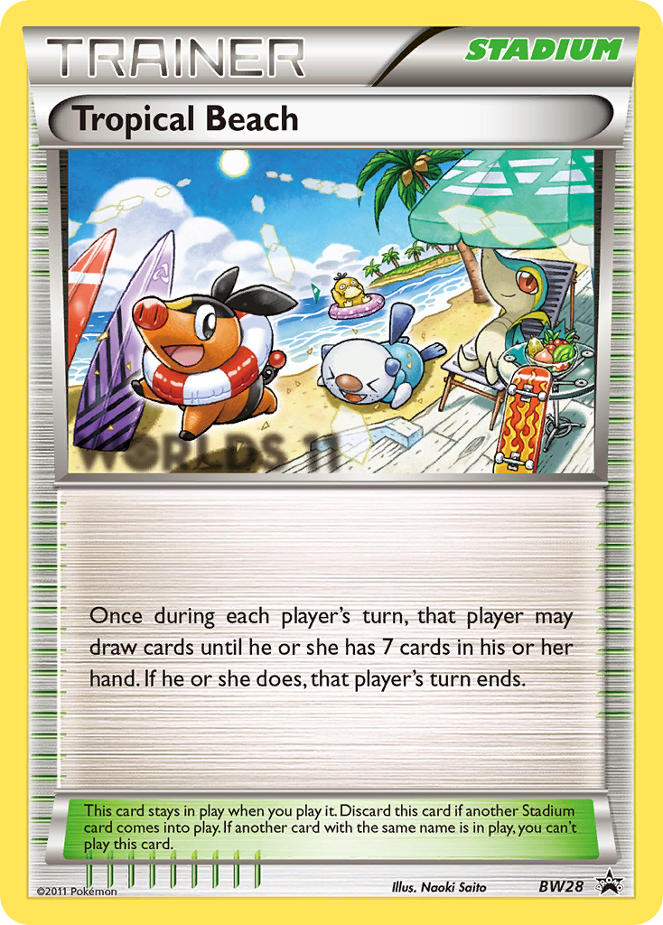 Tropical Beach (BW28) [Black & White: Black Star Promos] | Mindsight Gaming