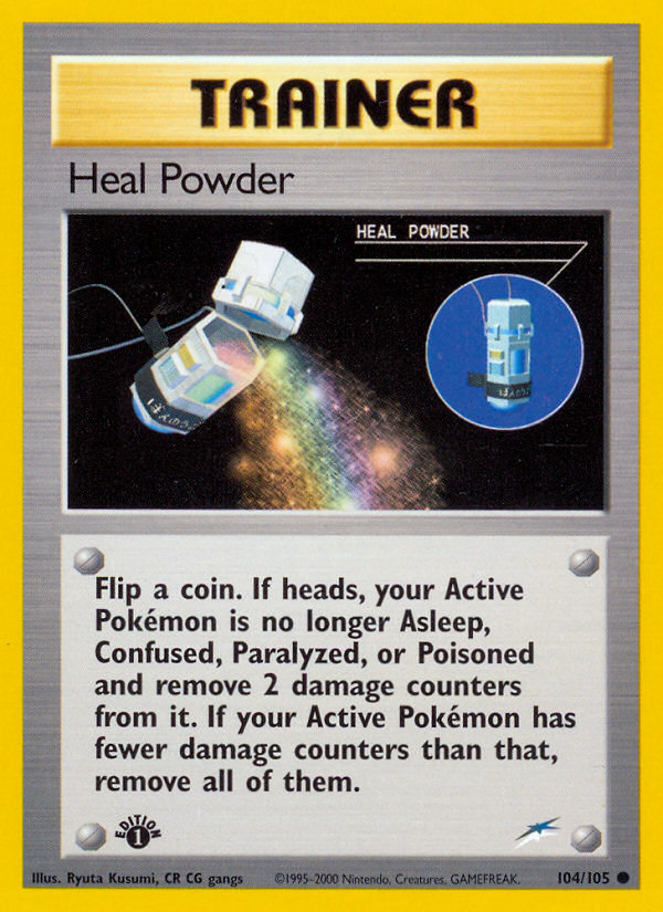 Heal Powder (104/105) [Neo Destiny 1st Edition] | Mindsight Gaming