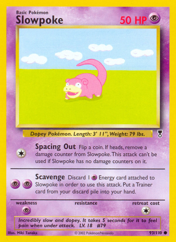 Slowpoke (93/110) [Legendary Collection] | Mindsight Gaming