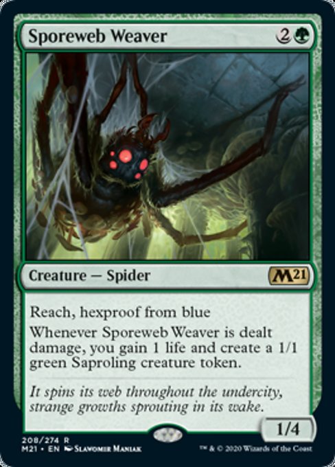 Sporeweb Weaver [Core Set 2021] | Mindsight Gaming