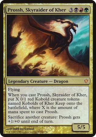 Prossh, Skyraider of Kher (Commander 2013) [Commander 2013 Oversized] | Mindsight Gaming