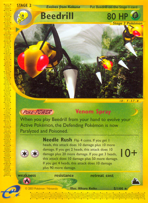 Beedrill (5/144) [Skyridge] | Mindsight Gaming