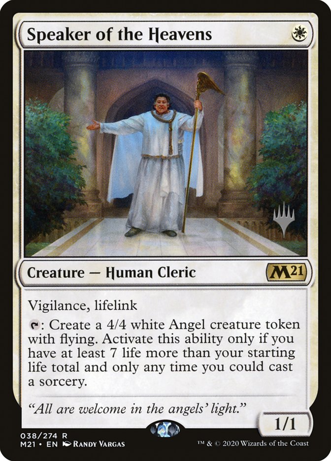 Speaker of the Heavens (Promo Pack) [Core Set 2021 Promos] | Mindsight Gaming