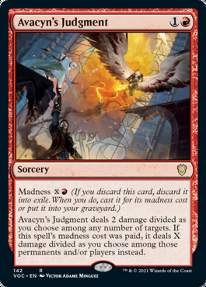 Avacyn's Judgment [Innistrad: Crimson Vow Commander] | Mindsight Gaming