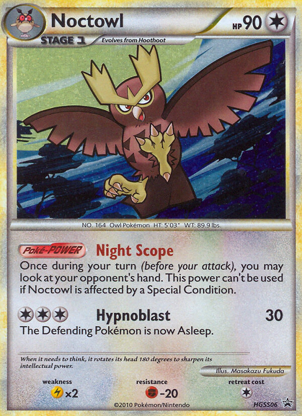 Noctowl (HGSS06) [HeartGold & SoulSilver: Black Star Promos] | Mindsight Gaming