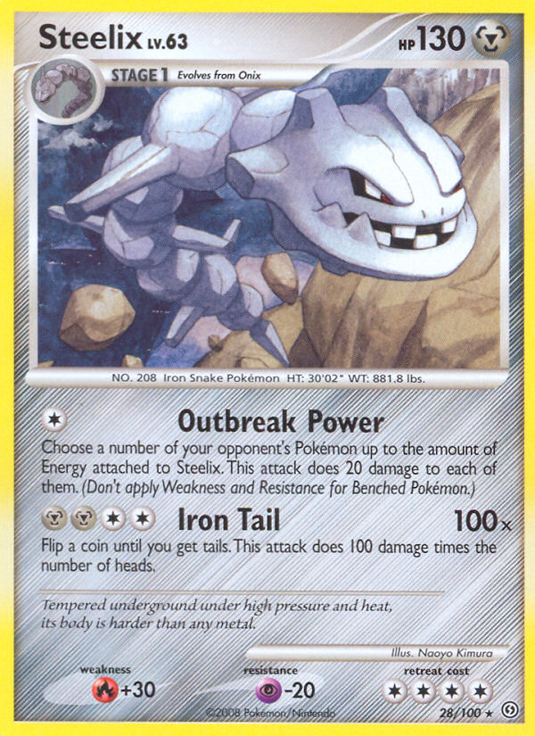 Steelix (28/100) [Diamond & Pearl: Stormfront] | Mindsight Gaming