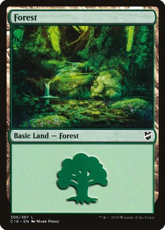 Forest (306) [Commander 2018] | Mindsight Gaming