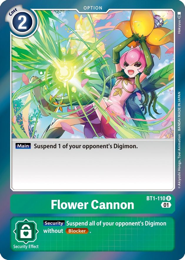 Flower Cannon [BT1-110] [Starter Deck: Ultimate Ancient Dragon] | Mindsight Gaming