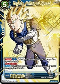 Vegeta, Prince of Speed (Foil) [SD1-05] | Mindsight Gaming