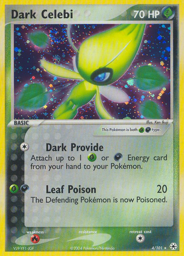 Dark Celebi (4/101) [EX: Hidden Legends] | Mindsight Gaming