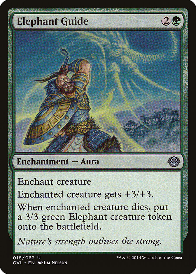 Elephant Guide (Garruk vs. Liliana) [Duel Decks Anthology] | Mindsight Gaming