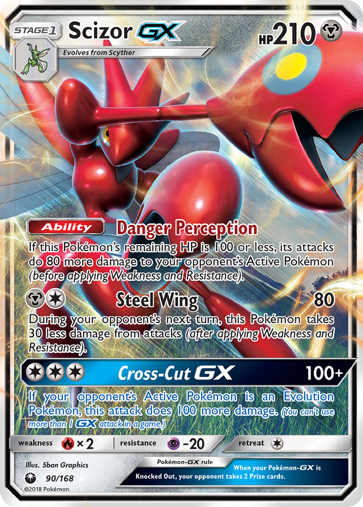 Scizor GX (90/168) [Sun & Moon: Celestial Storm] | Mindsight Gaming