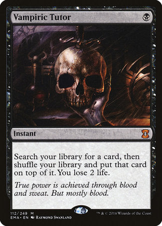 Vampiric Tutor [Eternal Masters] | Mindsight Gaming