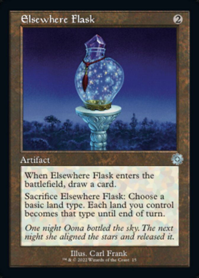 Elsewhere Flask (Retro) [The Brothers' War Retro Artifacts] | Mindsight Gaming