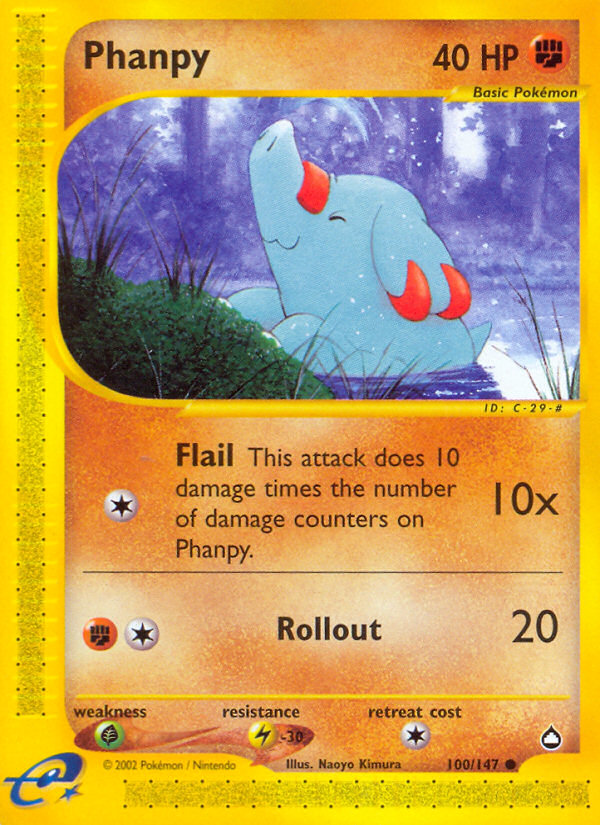 Phanpy (100/147) [Aquapolis] | Mindsight Gaming