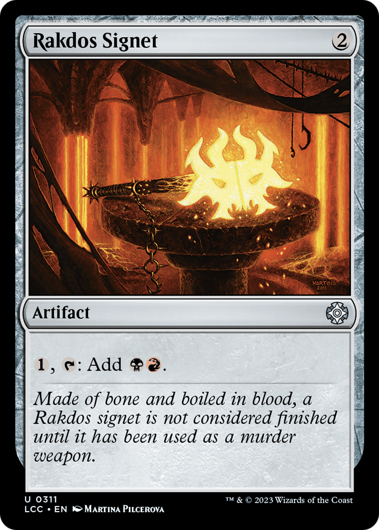 Rakdos Signet [The Lost Caverns of Ixalan Commander] | Mindsight Gaming