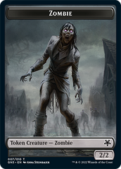 Zombie // Angel Double-Sided Token [Game Night: Free-for-All Tokens] | Mindsight Gaming