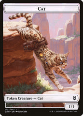 Cat Token [Zendikar Rising] | Mindsight Gaming