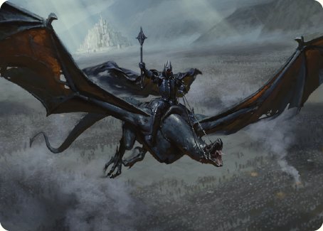 Lord of the Nazgul Art Card [The Lord of the Rings: Tales of Middle-earth Art Series] | Mindsight Gaming