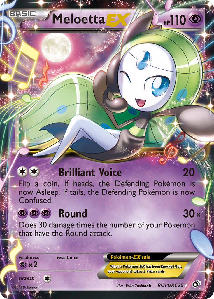 Meloetta EX (RC11/RC25) [Black & White: Legendary Treasures] | Mindsight Gaming