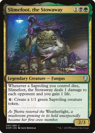 Slimefoot, the Stowaway [Dominaria] | Mindsight Gaming