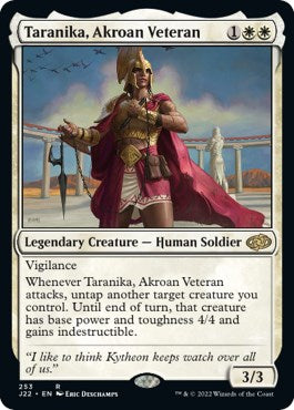 Taranika, Akroan Veteran [Jumpstart 2022] | Mindsight Gaming