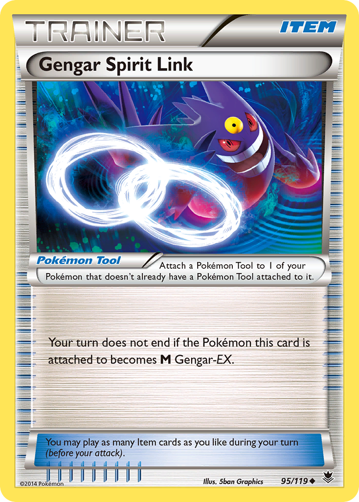 Gengar Spirit Link (95/119) [XY: Phantom Forces] | Mindsight Gaming