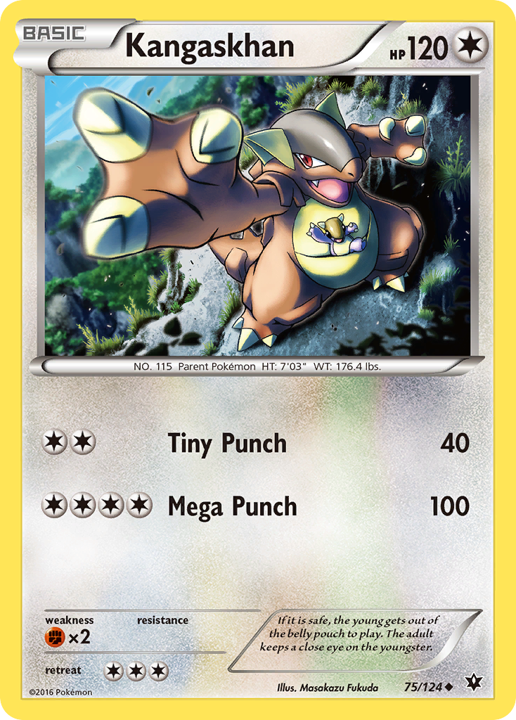 Kangaskhan (75/124) [XY: Fates Collide] | Mindsight Gaming