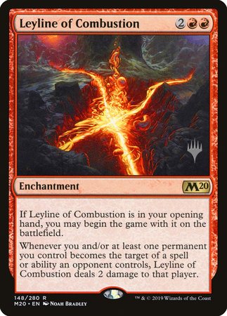 Leyline of Combustion [Core Set 2020 Promos] | Mindsight Gaming