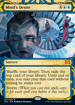 Mind's Desire (Etched Foil) [Strixhaven Mystical Archive] | Mindsight Gaming